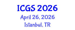 International Conference on Geosciences and Seismology (ICGS) April 26, 2026 - Istanbul, Turkey