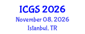 International Conference on Geosciences and Seismology (ICGS) November 08, 2026 - Istanbul, Turkey