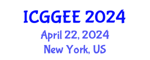 International Conference on Geosciences, Geophysics and Environmental Engineering (ICGGEE) April 22, 2024 - New York, United States