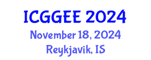 International Conference on Geosciences, Geophysics and Environmental Engineering (ICGGEE) November 18, 2024 - Reykjavik, Iceland