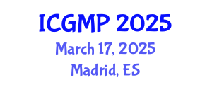 International Conference on Geosciences, Mineralogy and Petrology (ICGMP) March 17, 2025 - Madrid, Spain