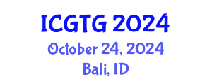 International Conference on Geospatial Technology and Geomatics (ICGTG) October 24, 2024 - Bali, Indonesia