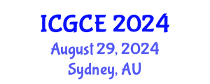 International Conference on Geosynthetics in Civil Engineering (ICGCE) August 29, 2024 - Sydney, Australia