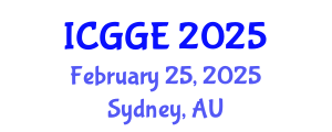 International Conference on Geotechnical and Geoenvironmental Engineering (ICGGE) February 25, 2025 - Sydney, Australia