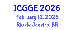 International Conference on Geotechnical and Geoenvironmental Engineering (ICGGE) February 12, 2026 - Rio de Janeiro, Brazil International Conference on Geotechnical and Geoenvironmental Engineering (ICGGE) February 12, 2026 - Rio de Janeiro, Brazil