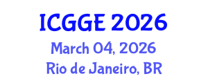 International Conference on Geotechnical and Geoenvironmental Engineering (ICGGE) March 04, 2026 - Rio de Janeiro, Brazil
