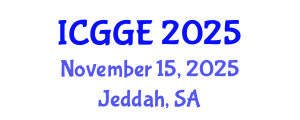 International Conference on Geotechnical and Geological Engineering (ICGGE) November 15, 2025 - Jeddah, Saudi Arabia