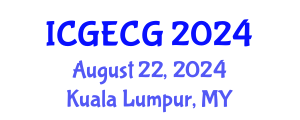 International Conference on Geotechnical Engineering and Computational Geophysics (ICGECG) August 22, 2024 - Kuala Lumpur, Malaysia