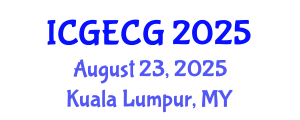 International Conference on Geotechnical Engineering and Computational Geophysics (ICGECG) August 23, 2025 - Kuala Lumpur, Malaysia