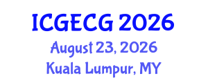 International Conference on Geotechnical Engineering and Computational Geophysics (ICGECG) August 23, 2026 - Kuala Lumpur, Malaysia