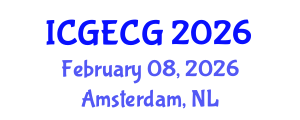 International Conference on Geotechnical Engineering and Computational Geophysics (ICGECG) February 08, 2026 - Amsterdam, Netherlands