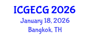 International Conference on Geotechnical Engineering and Computational Geophysics (ICGECG) January 18, 2026 - Bangkok, Thailand