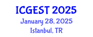 International Conference on Geothermal Energy Systems and Technologies (ICGEST) January 28, 2025 - Istanbul, Turkey