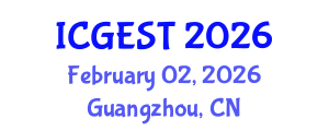 International Conference on Geothermal Energy Systems and Technologies (ICGEST) February 02, 2026 - Guangzhou, China International Conference on Geothermal Energy Systems and Technologies (ICGEST) February 02, 2026 - Guangzhou, China