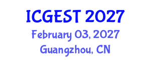 International Conference on Geothermal Energy Systems and Technologies (ICGEST) February 03, 2027 - Guangzhou, China International Conference on Geothermal Energy Systems and Technologies (ICGEST) February 03, 2027 - Guangzhou, China