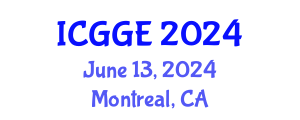 International Conference on Geothermics and Geothermal Energy (ICGGE) June 13, 2024 - Montreal, Canada