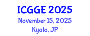 International Conference on Geothermics and Geothermal Energy (ICGGE) November 15, 2025 - Kyoto, Japan