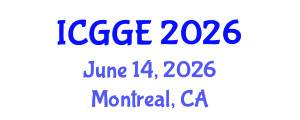 International Conference on Geothermics and Geothermal Energy (ICGGE) June 14, 2026 - Montreal, Canada