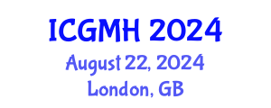 International Conference on Geriatric Medicine and Healthcare (ICGMH) August 22, 2024 - London, United Kingdom