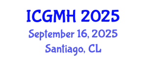 International Conference on Geriatric Medicine and Healthcare (ICGMH) September 16, 2025 - Santiago, Chile