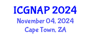 International Conference on Gerontological Nursing and Aging Population (ICGNAP) November 04, 2024 - Cape Town, South Africa