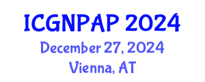 International Conference on Gerontological Nursing Practice and Aging Population (ICGNPAP) December 27, 2024 - Vienna, Austria