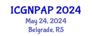 International Conference on Gerontological Nursing Practice and Aging Population (ICGNPAP) May 24, 2024 - Belgrade, Serbia