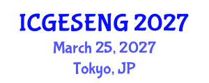 International Conference on Gifted Education and Supporting Emotional Needs of Gifted (ICGESENG) March 25, 2027 - Tokyo, Japan International Conference on Gifted Education and Supporting Emotional Needs of Gifted (ICGESENG) March 25, 2027 - Tokyo, Japan