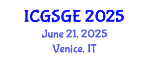 International Conference on Gifted Students and Gifted Education (ICGSGE) June 21, 2025 - Venice, Italy