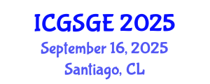 International Conference on Gifted Students and Gifted Education (ICGSGE) September 16, 2025 - Santiago, Chile