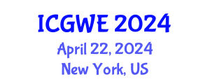 International Conference on Girls' and Women's Education (ICGWE) April 22, 2024 - New York, United States