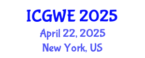 International Conference on Girls' and Women's Education (ICGWE) April 22, 2025 - New York, United States