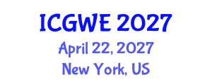 International Conference on Girls' and Women's Education (ICGWE) April 22, 2027 - New York, United States International Conference on Girls' and Women's Education (ICGWE) April 22, 2027 - New York, United States