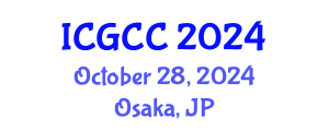 International Conference on Global Climate Change (ICGCC) October 28, 2024 - Osaka, Japan