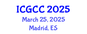International Conference on Global Climate Change (ICGCC) March 25, 2025 - Madrid, Spain