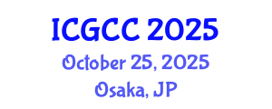 International Conference on Global Climate Change (ICGCC) October 25, 2025 - Osaka, Japan