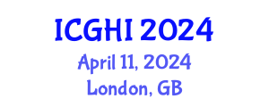 International Conference on Global Health and Innovation (ICGHI) April 11, 2024 - London, United Kingdom