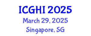 International Conference on Global Health and Innovation (ICGHI) March 29, 2025 - Singapore, Singapore