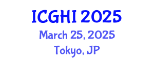 International Conference on Global Health and Innovation (ICGHI) March 25, 2025 - Tokyo, Japan