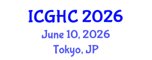 International Conference on Global Health Challenges (ICGHC) June 10, 2026 - Tokyo, Japan