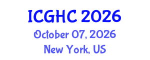 International Conference on Global Health Challenges (ICGHC) October 07, 2026 - New York, United States