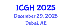 International Conference on Global History (ICGH) December 29, 2025 - Dubai, United Arab Emirates International Conference on Global History (ICGH) December 29, 2025 - Dubai, United Arab Emirates