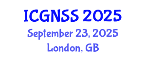International Conference on Global Navigation Satellite Systems (ICGNSS) September 23, 2025 - London, United Kingdom
