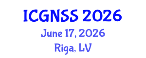 International Conference on Global Navigation Satellite Systems (ICGNSS) June 17, 2026 - Riga, Latvia