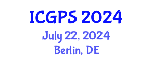 International Conference on Global Peace and Security (ICGPS) July 22, 2024 - Berlin, Germany