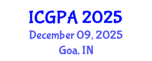 International Conference on Governance and Public Administration (ICGPA) December 09, 2025 - Goa, India