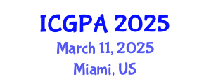 International Conference on Governance and Public Administration (ICGPA) March 11, 2025 - Miami, United States