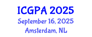 International Conference on Governance and Public Administration (ICGPA) September 16, 2025 - Amsterdam, Netherlands