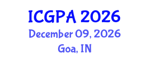 International Conference on Governance and Public Administration (ICGPA) December 09, 2026 - Goa, India International Conference on Governance and Public Administration (ICGPA) December 09, 2026 - Goa, India