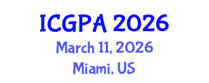 International Conference on Governance and Public Administration (ICGPA) March 11, 2026 - Miami, United States